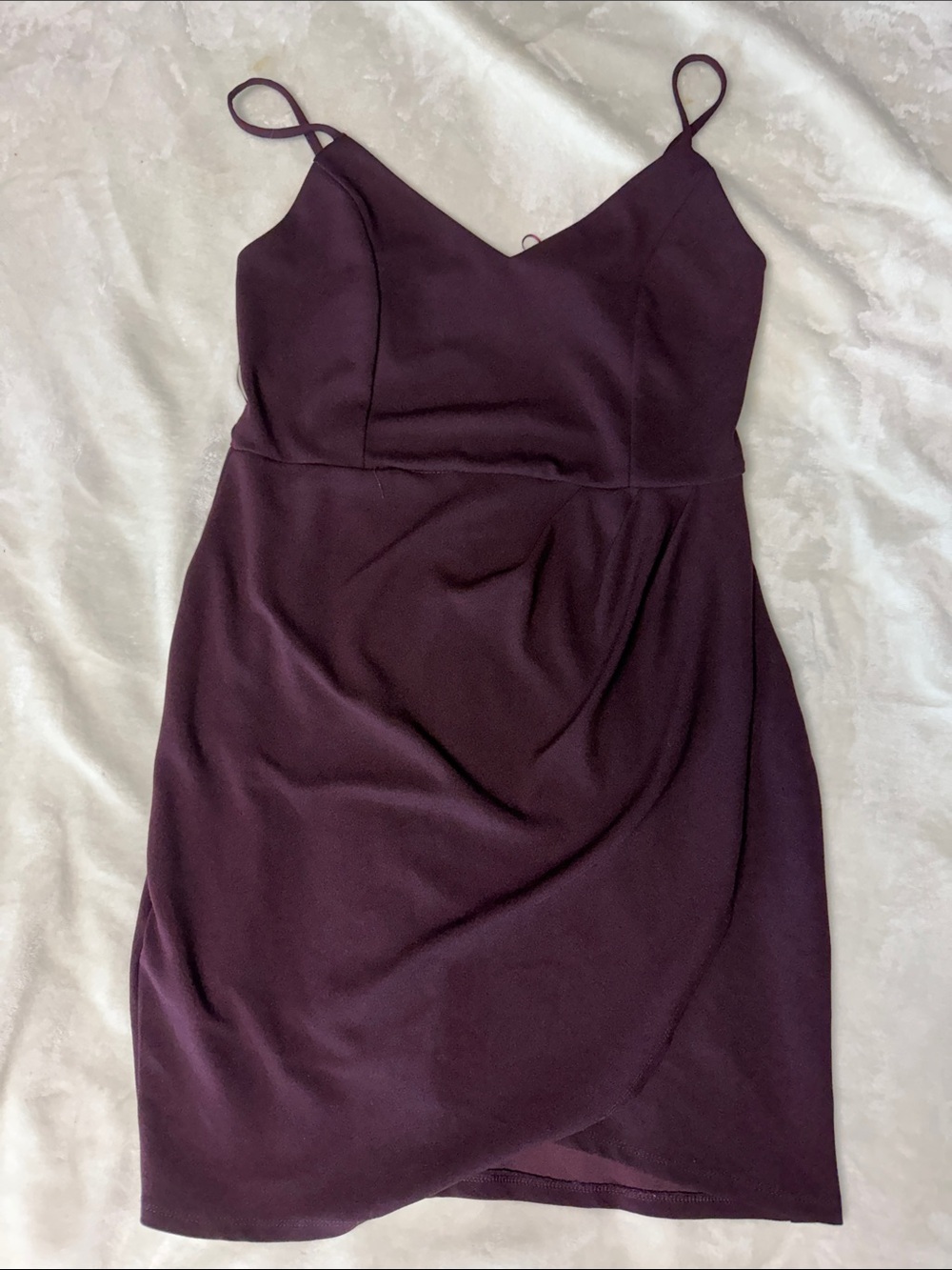 Eclipse burgundy maxi dress